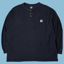 Vintage Carhartt Henley Longsleeve - 2XL