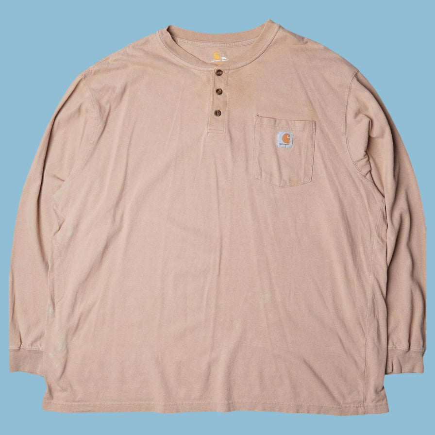 Vintage Carhartt Henley Longsleeve - 2XL
