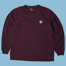 Vintage Carhartt Henley Longsleeve - L