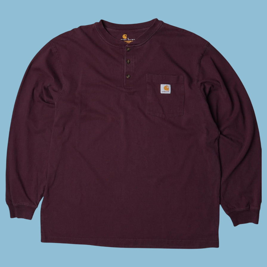 Vintage Carhartt Henley Longsleeve - L
