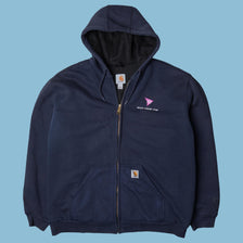 Vintage Carhartt Zip Hoodie - L