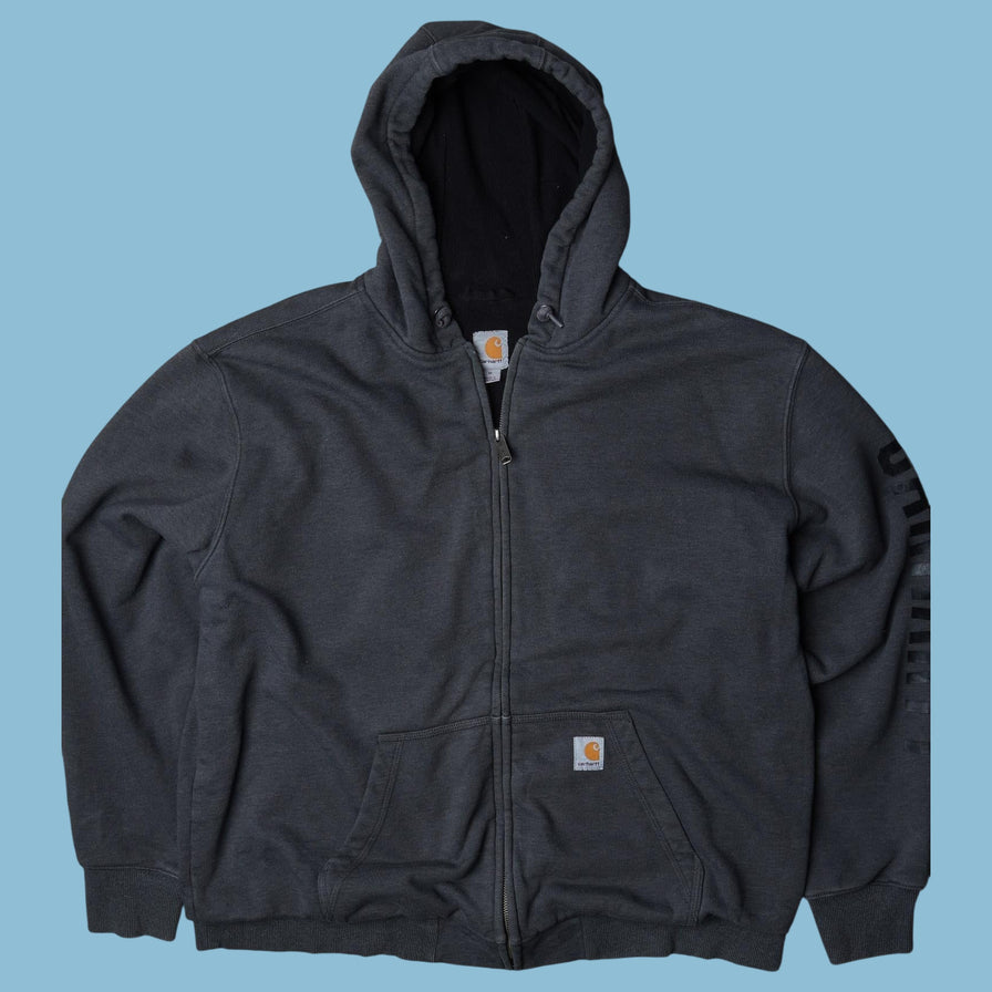 Vintage Carhartt Zip Hoodie - M
