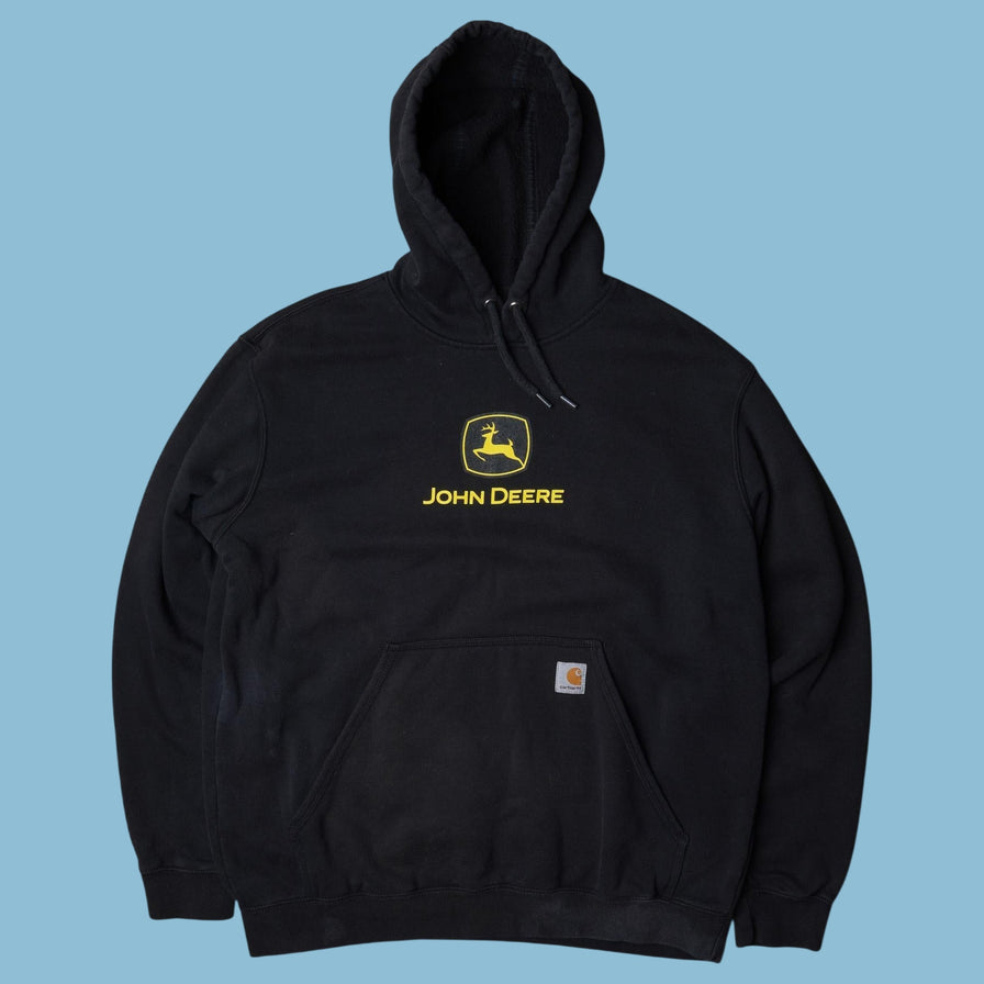 Vintage Carhartt John Deere Hoodie - L