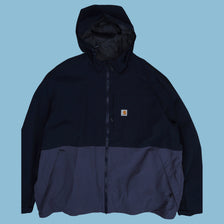 Vintage Carhartt Storm Defender Wasserdichte Regen Kapuzenjacke - 2XL - NFF Vintage