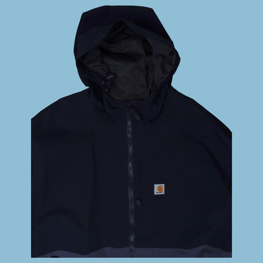 Vintage Carhartt Storm Defender Wasserdichte Regen Kapuzenjacke - 2XL - NFF Vintage