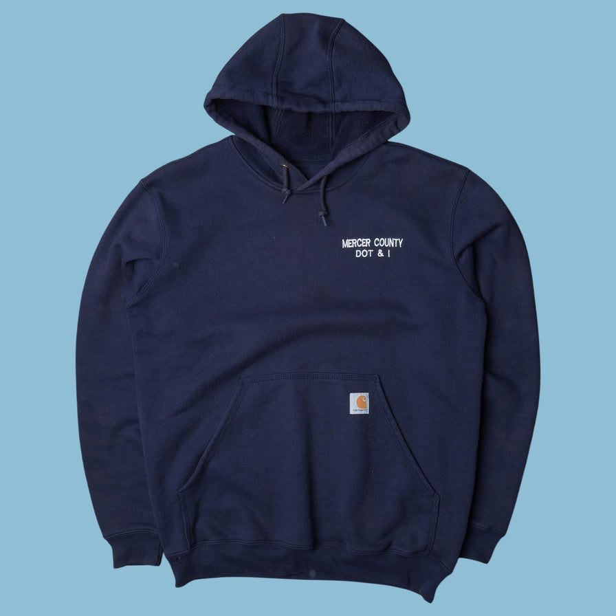 Vintage Carhartt Mercer County Hoodie - M