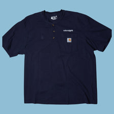 Vintage Carhartt National Grid Henley T-Shirt - L