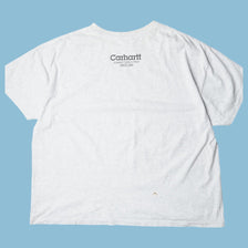 Vintage Carhartt Overalls Heart Logo T-Shirt - 2XL