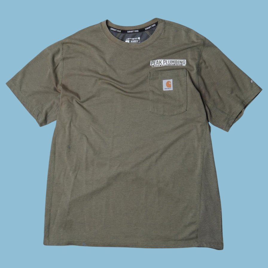 Vintage Carhartt Peak Plumbing T-Shirt - L