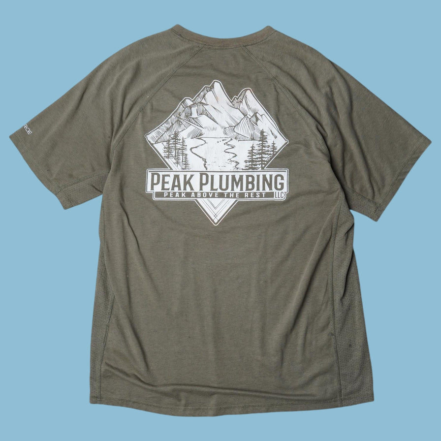 Vintage Carhartt Peak Plumbing T-Shirt - L