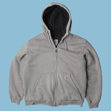 Vintage Carhartt Sherpa Lined Hoodie - L