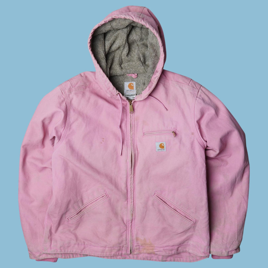 Vintage Carhartt Sherpa Workwear Jacke - L