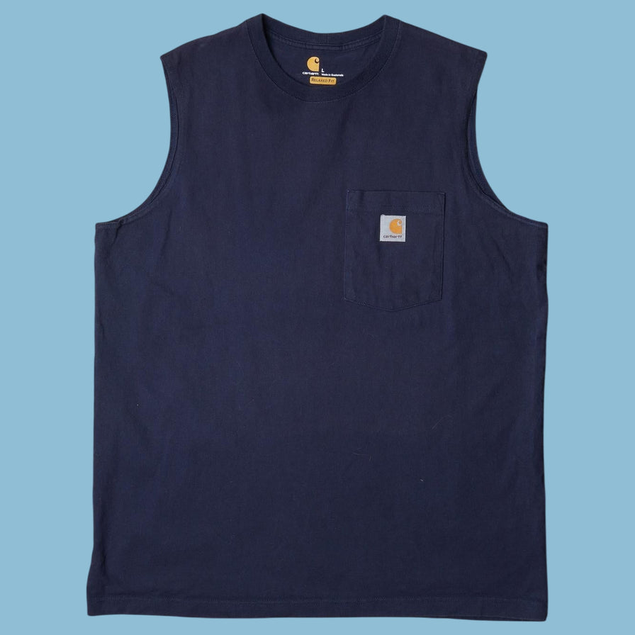 Vintage Carhartt Sleeveless T-Shirt - L