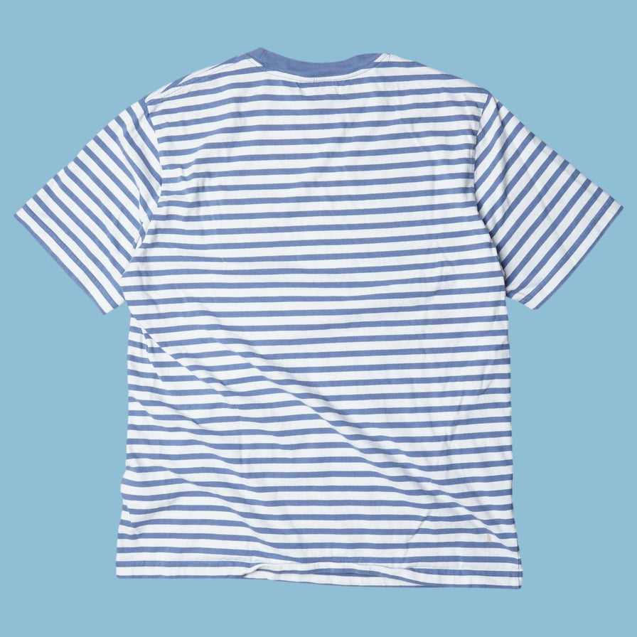 Vintage Carhartt Striped Pocket T-Shirt - L