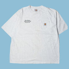 Vintage Carhartt Trucking Print T-Shirt - XL