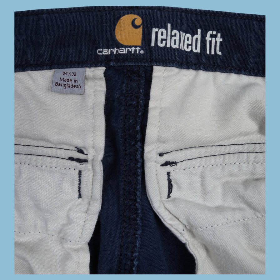 Vintage Carhartt Workwear Cargo Jeans Hose - 34 x 32 - NFF Vintage