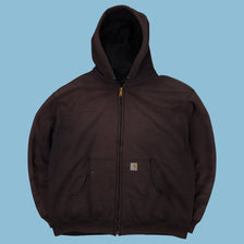 Vintage Carhartt WIP Active Zip Hoodie - 2XL