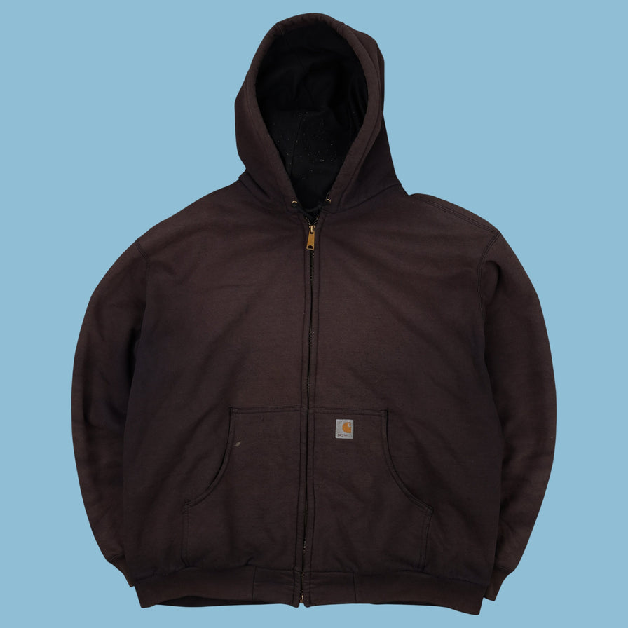 Vintage Carhartt WIP Active Zip Hoodie - 2XL