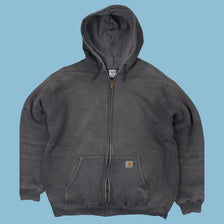 Vintage 90s Carhartt Workwear Zip Hoodie - XL