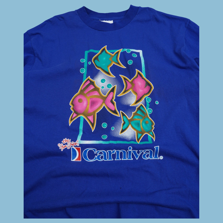 Vintage 90s Carnival The Fun Ships T-Shirt - 2XL - NFF Vintage