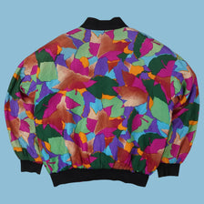 Vintage Carol Horn 90s Multicolor Bomber Jacket - M
