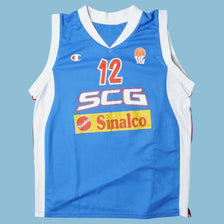 Vintage Champion 2000s SCG Basketball Jersey - L