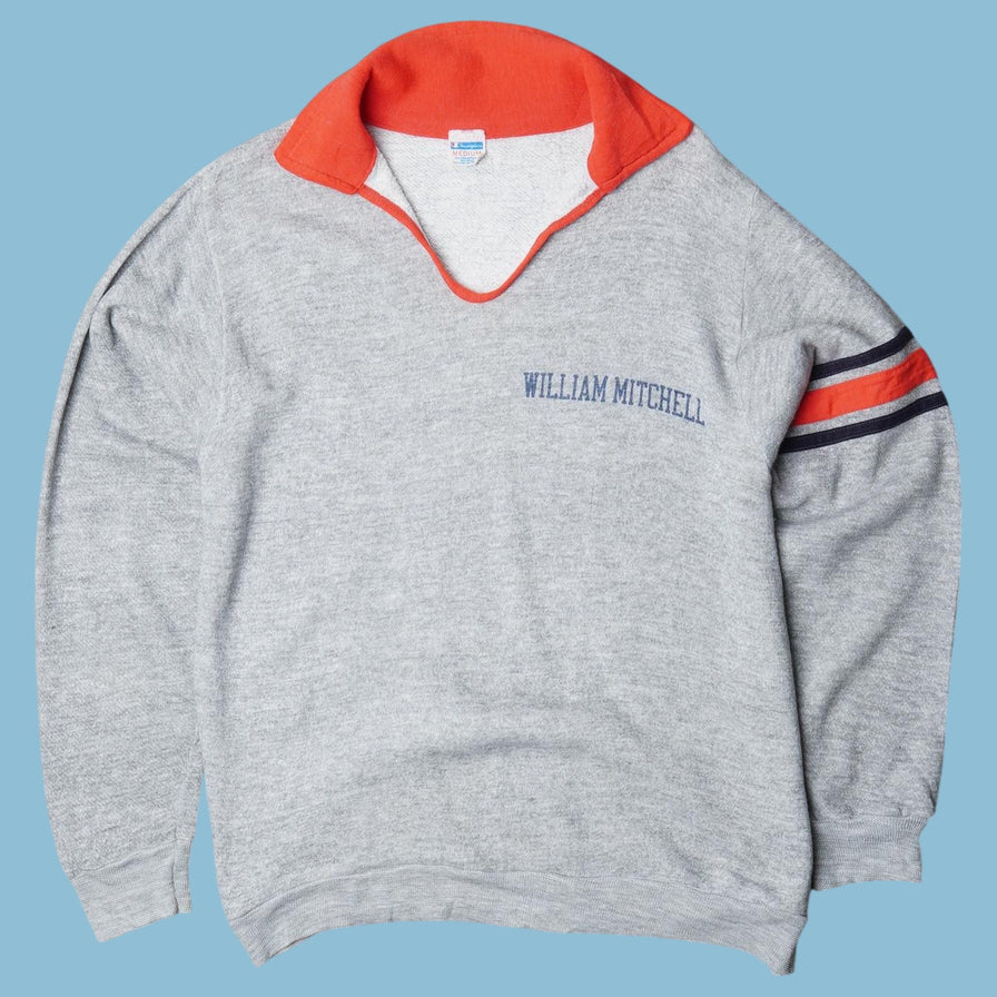 Vintage Champion 80s William Mitchell Sweater - M