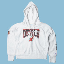 Vintage Champion 90s New Jersey Devils NHL Hoodie - M