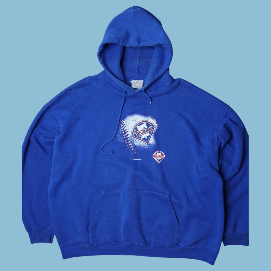 Vintage Champion 90s Phillies Hoodie - 2XL