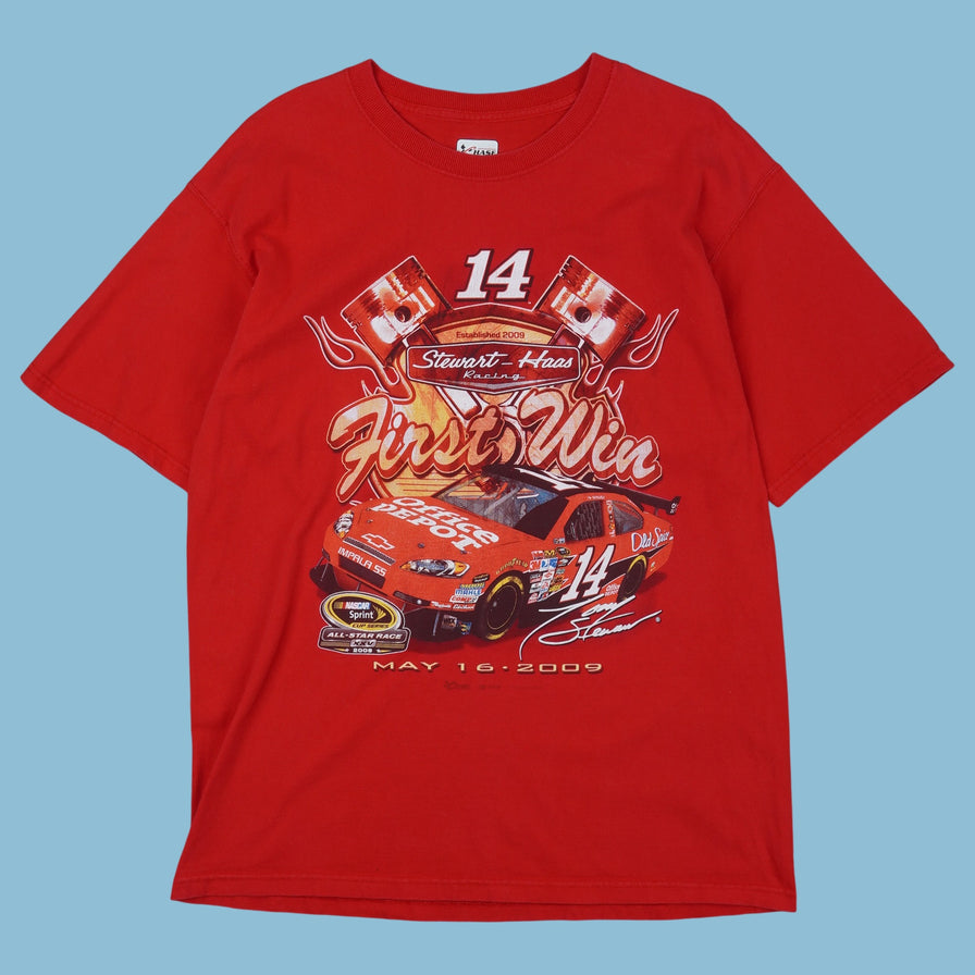 Vintage Nascar 2009 Tony Stewart #14 T-Shirt - L