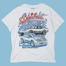 Vintage Chevrolet Corvette 80s Motorsport T-Shirt - XL