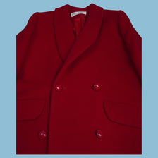 Vintage Christian Dior Doppelreihiger Wollmantel Jacke - S - NFF Vintage