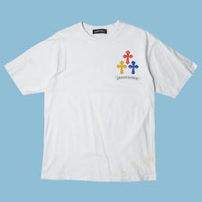 Vintage Chrome Hearts Triple Cross T-Shirt - M