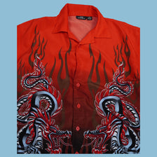 Vintage City Impact Y2K Dragon Hemd - XL - NFF Vintage
