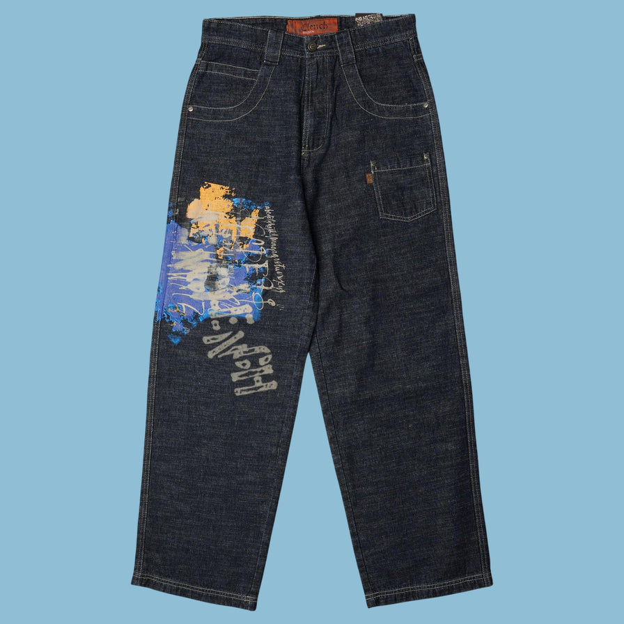 Vintage Clench Y2K Baggy Jeans - S