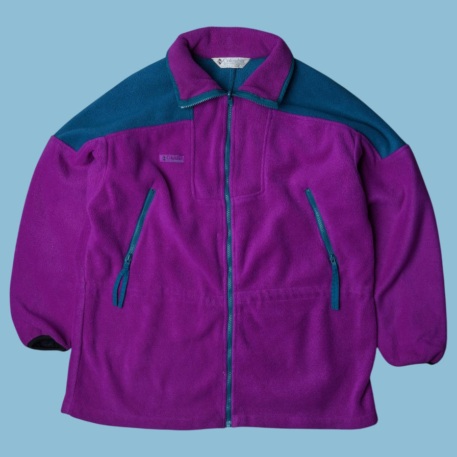 Vintage Columbia 90s Fleecejacke - XL