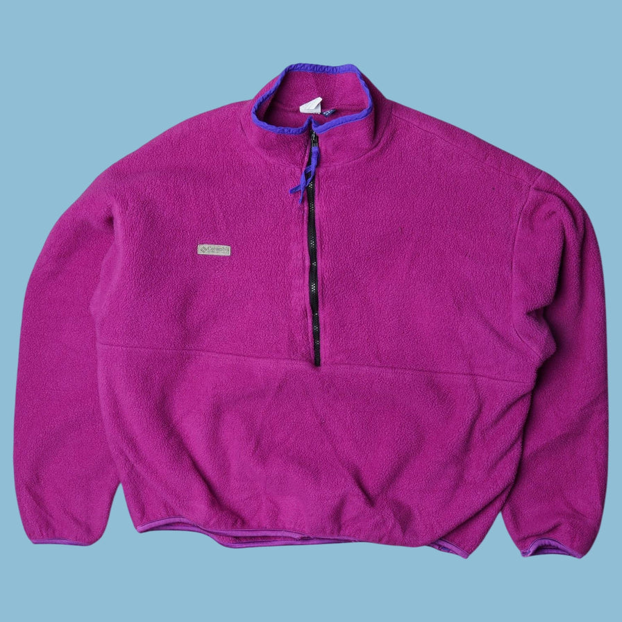 Vintage Columbia 90s Fleecejacke - XL