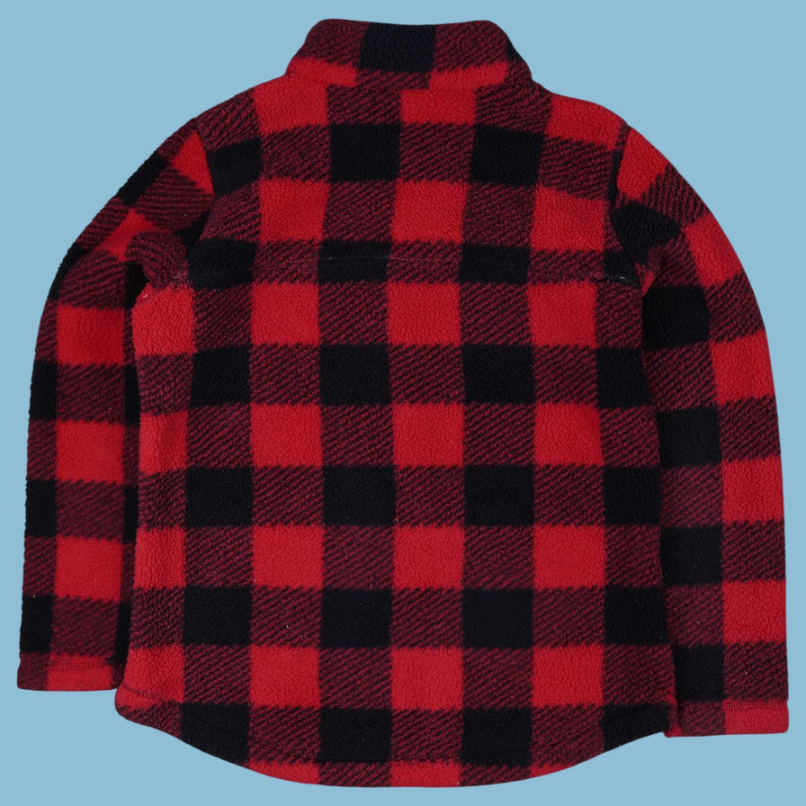 Vintage Columbia Buffalo Check Fleecejacke - L