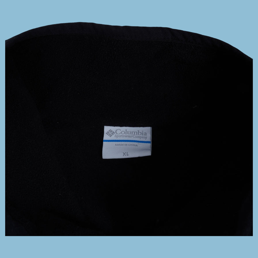 Vintage Columbia Zip Fleece Sweater - XL - NFF Vintage