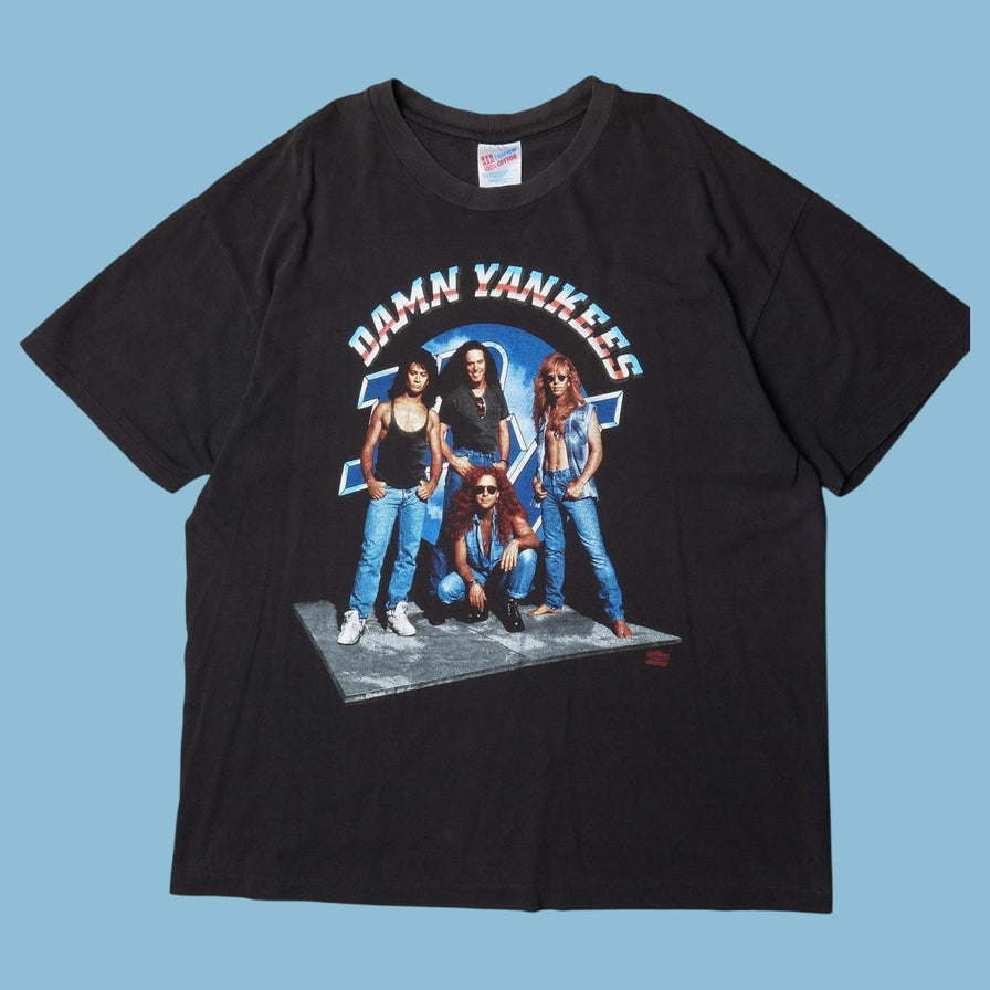 Vintage Damn Yankees 90s Band T-Shirt - XL