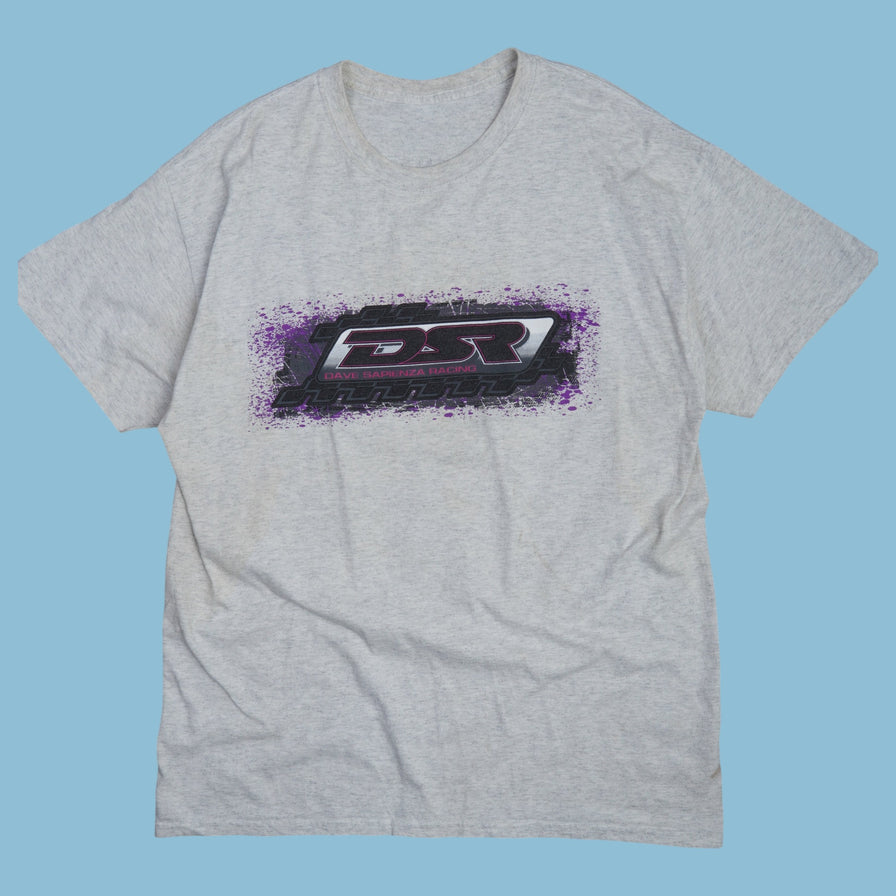 Vintage Dave Sapienza Racing Nascar T-Shirt - L - NFF Vintage