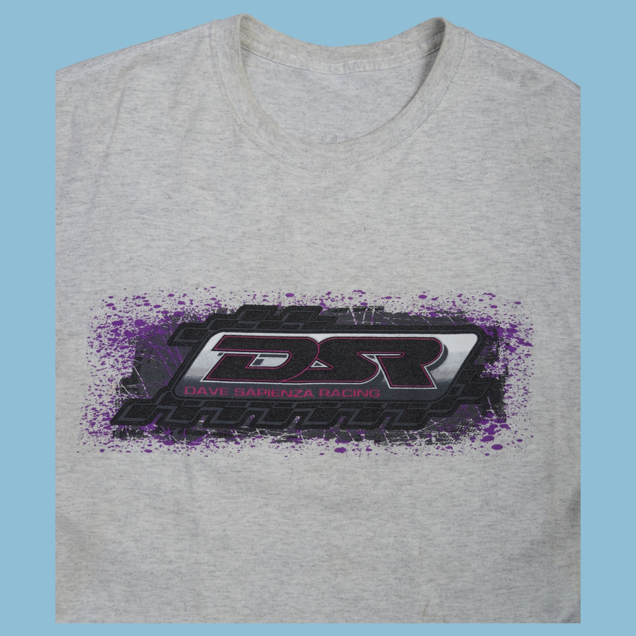 Vintage Dave Sapienza Racing Nascar T-Shirt - L - NFF Vintage