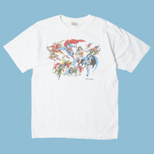 Vintage DC Comics Six Flags Superhelden T-Shirt - S