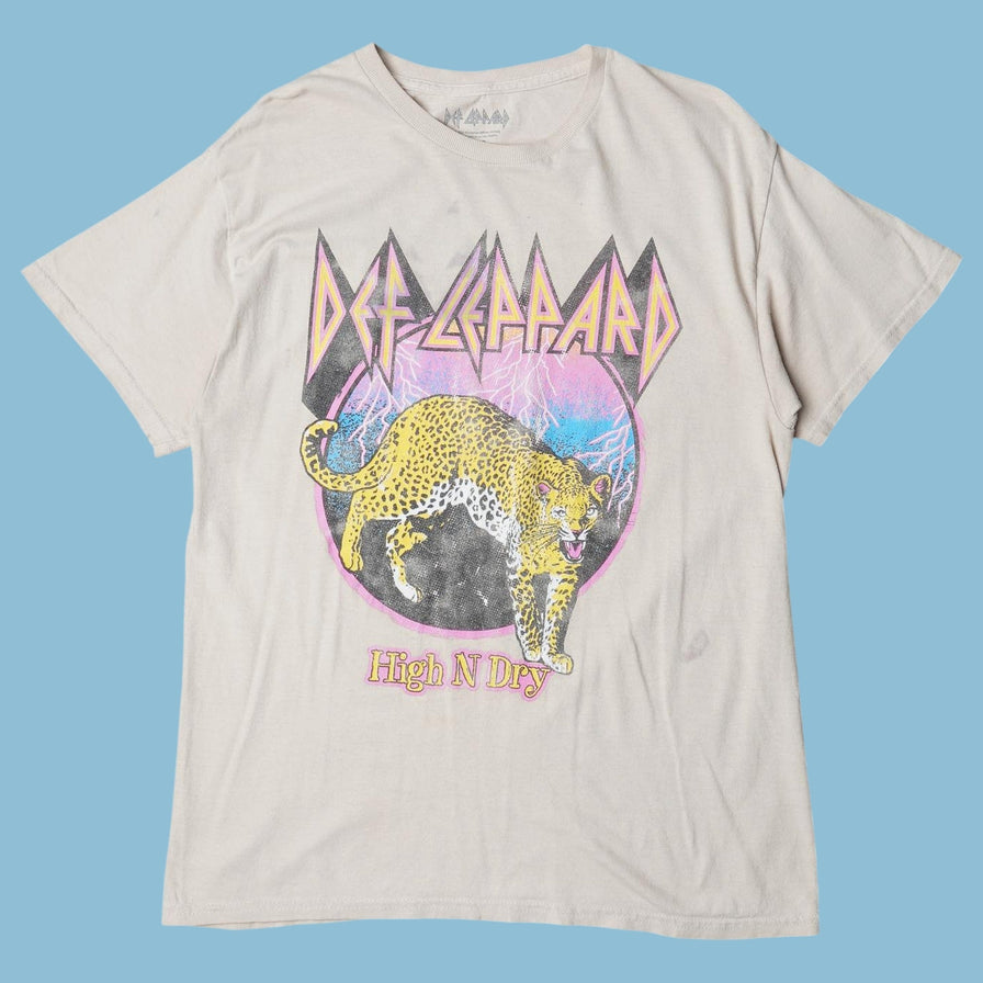 Vintage Def Leppard High N Dry T-Shirt - L
