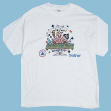 Vintage Delta Magnum Atlantic City Pokerkarten T-Shirt - XL - NFF Vintage