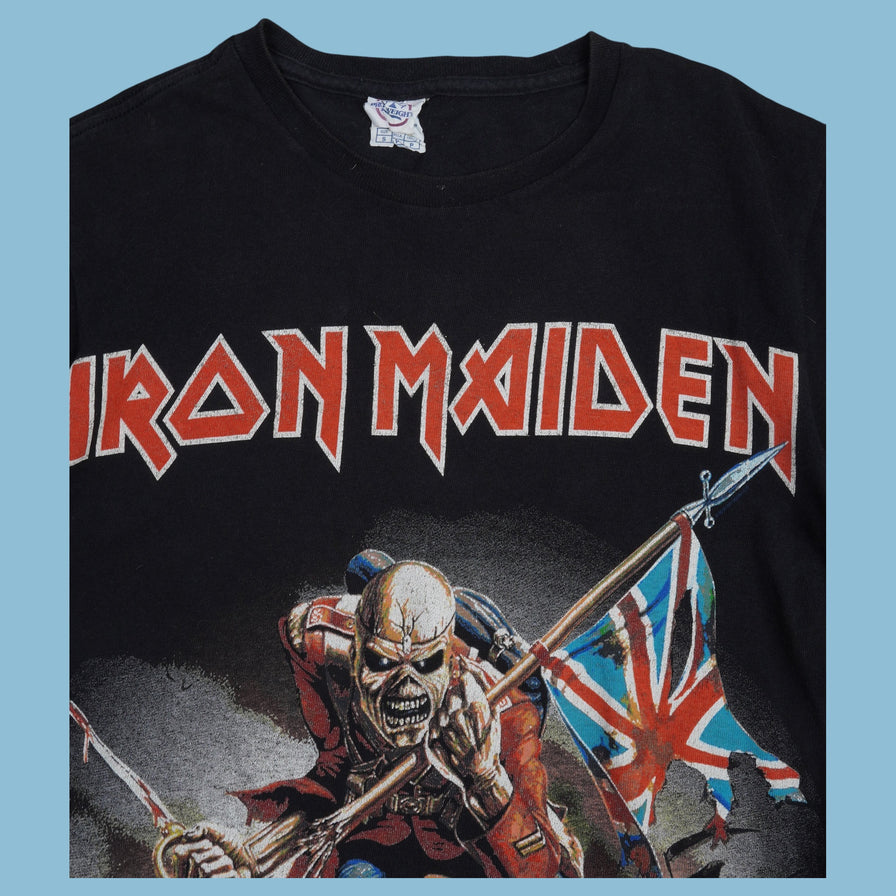 Vintage Delta Pro Weight Iron Maiden T-Shirt - S - NFF Vintage