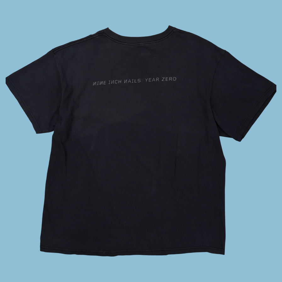 T-shirt Nine Inch Nails - Year Zero vintage années 2000 - XL