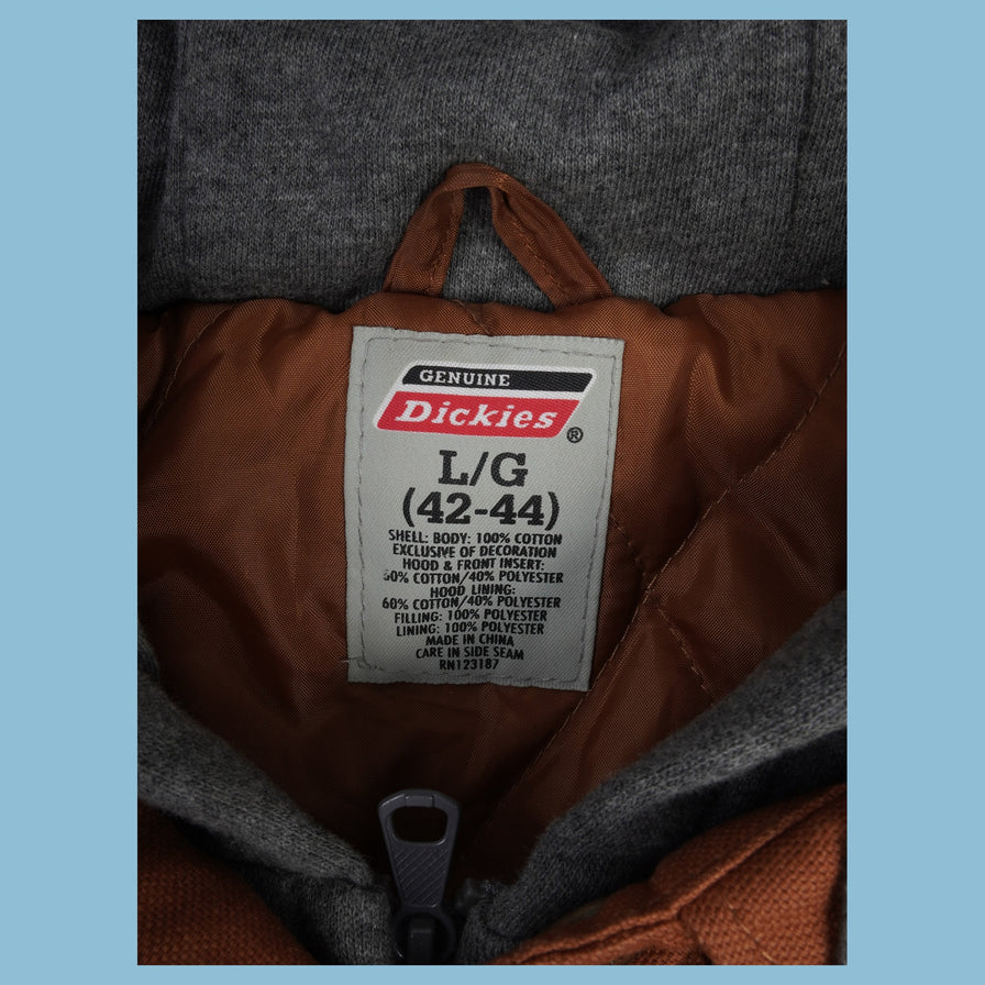 Vintage Dickies Genuine Workwear Kapuzen Jacke - L - NFF Vintage