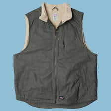 Vintage Dickies Sherpa Lined Weste - XL