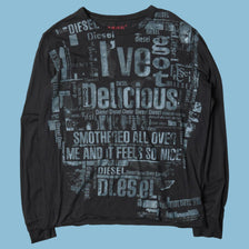 Vintage Diesel 2000s All Over Print Longsleeve - XL